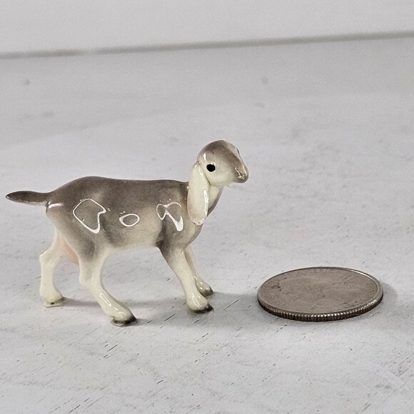 Hagen Renaker Nubian Goat Mama Miniature Figurine - Picture 8 of 8